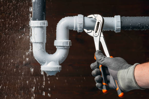 Professional Drain Cleaning technician working in West Warwick, RI